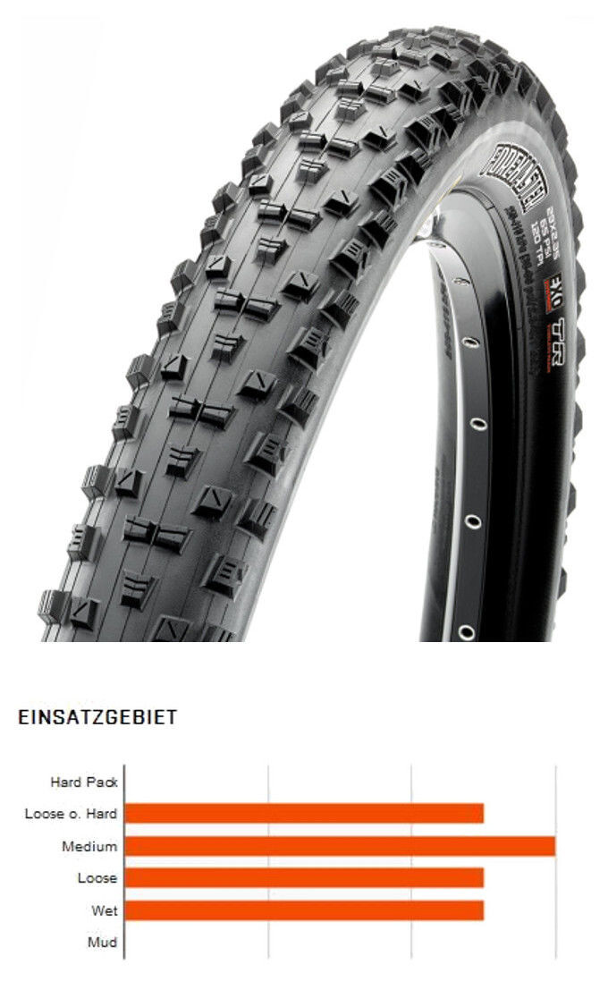 maxxis forekaster 29 2.35 weight